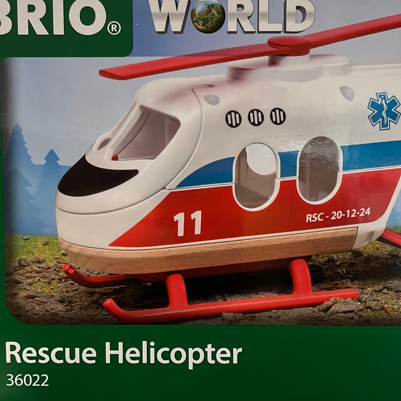 Brio Rescue Helicopter 4 pieces