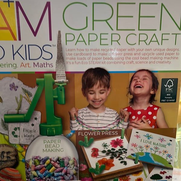 4M Steam Green Paper Craft