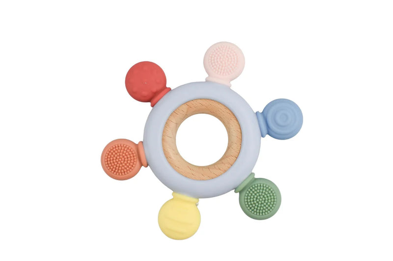 Koala Dream - Silicone & Wood Teether Ring