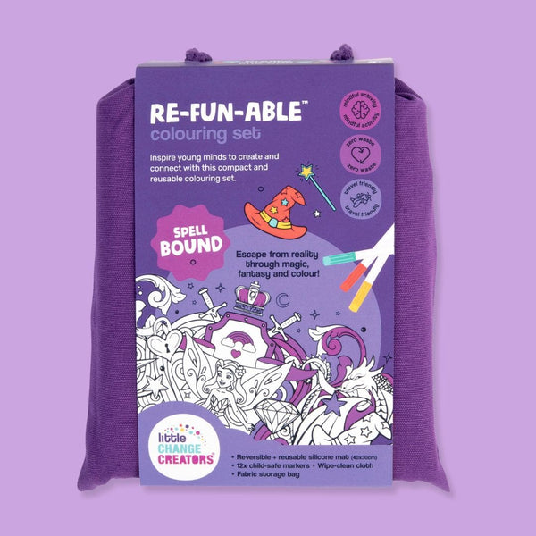 Little Change Creators - Re-fun-able Colouring Set Spell Bound