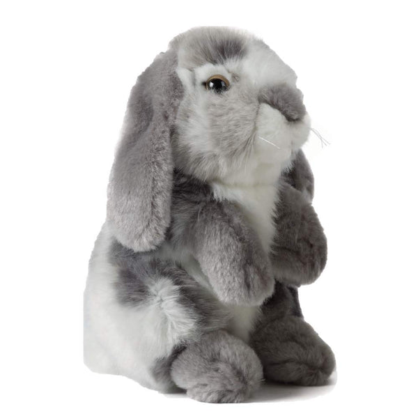 Living Nature- Grey Sitting Lop Eared Rabbit