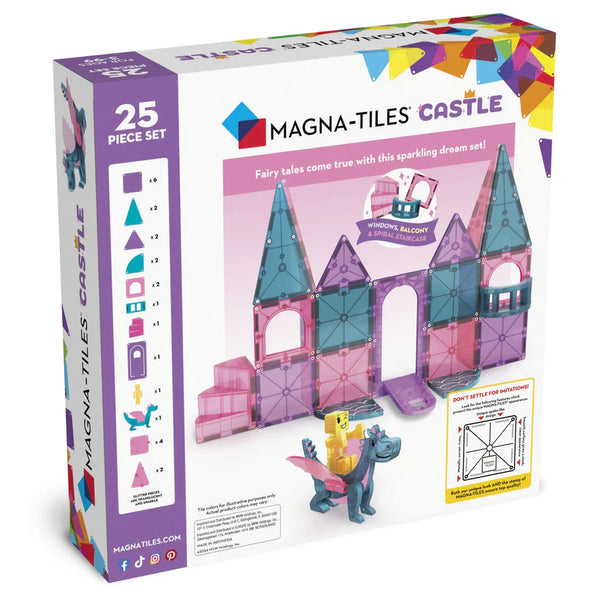 Magna-Tiles- Castle 25 Piece Set