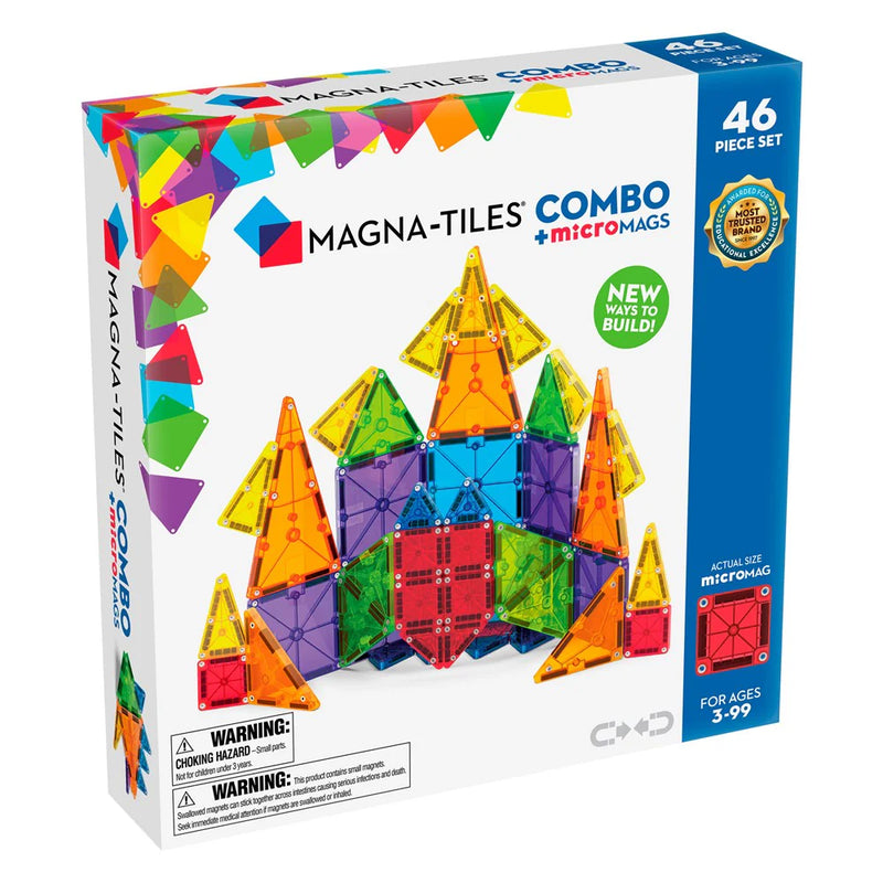 Magna-Tiles- Micromags Combo 46 Piece Set