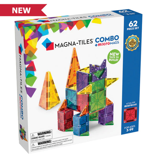 Magna-Tiles- Micromags Combo 62 Piece Set