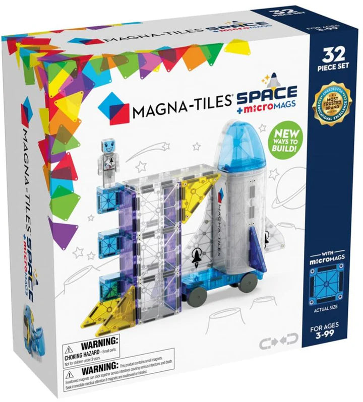 Magna Tiles - Space Micromags 32 pc. Set