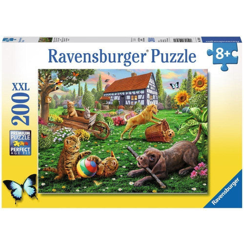 Ravensburger - Jigsaw Puzzle, Playing in the yard