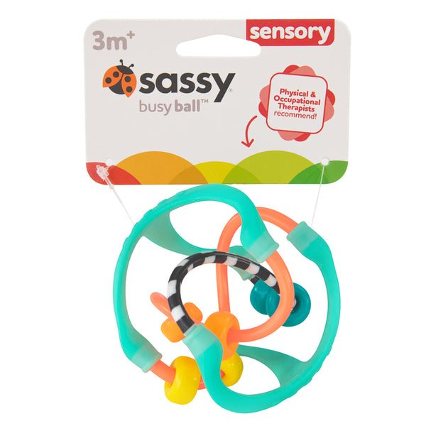 Sassy Baby Ball with Moving Sensory parts