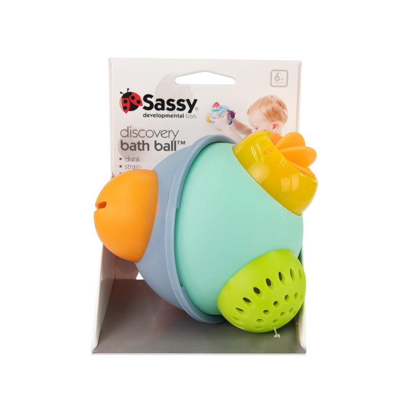 sassy baby discovery bath ball