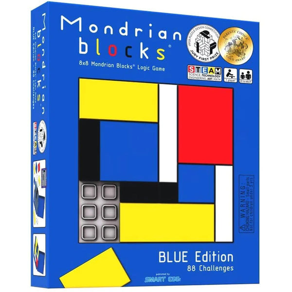 Smart Egg - Mondrian Blocks, Blue Edition