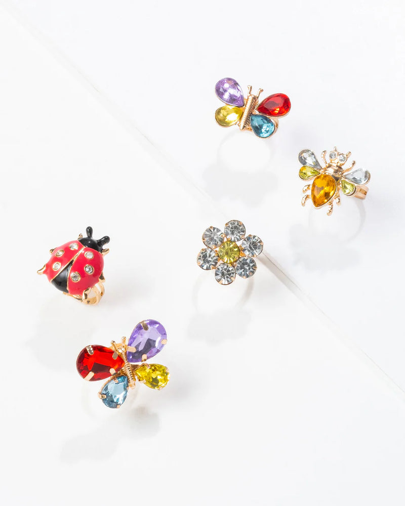 Super Smalls-Garden Get Together Jewellery Ring Set