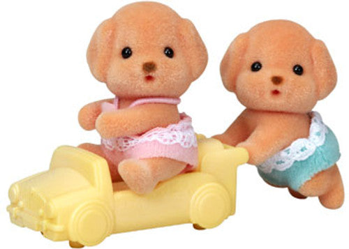 Sylvanian Families-Toy Poodle Twins