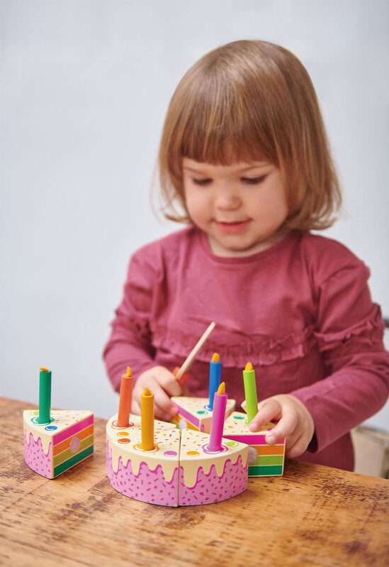 Tender Leaf Toys- Rainbow Birthday Cake