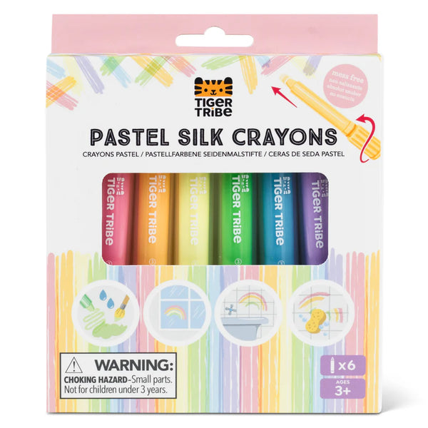 Tiger Tribe- Pastel Silk Crayons