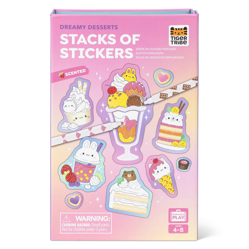 Tiger Tribe- Stacks of Stickers, Dreamy Desserts