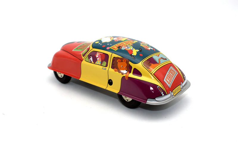 Tin Toy Car Collection- Circus Wagon