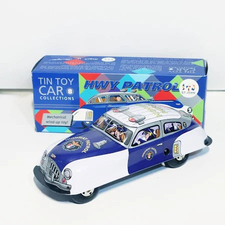 Tin Toy Car Collection- Hwy Patrol