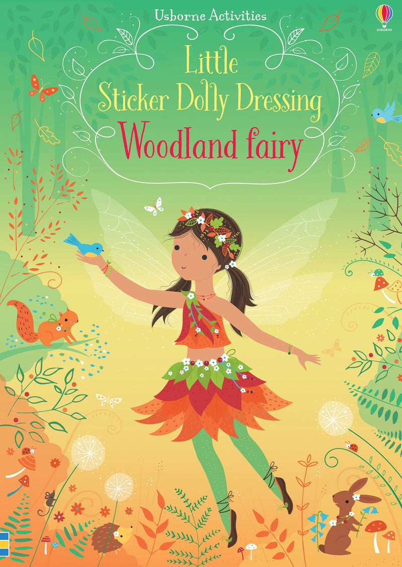 Usborne - Little Sticker Dolly Dressing, Woodland Fairy