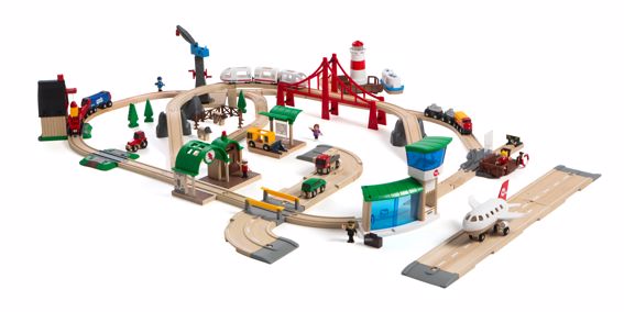 Brio - Railway World Deluxe Set 106  pieces