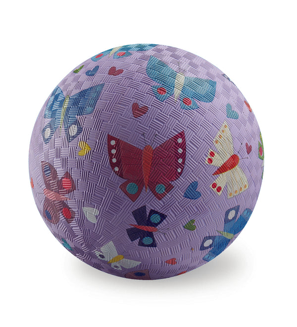 Crocodile Creek - Large Butterfly Playground Ball 7 inch