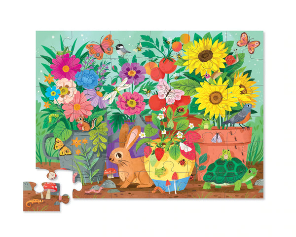 Crocodile Creek - Garden Floor Puzzle 36 Piece of