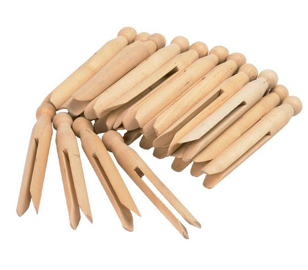 Dolly Pegs Plain 24 pcs