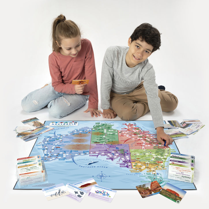 Knowledge Builder- Australia Geography Game