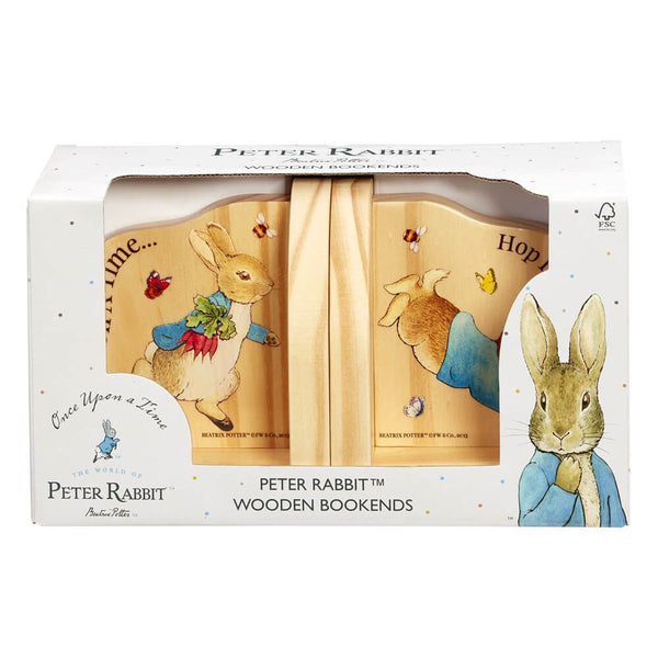 Beatrix Potter - Peter Rabbit Wooden Bookends