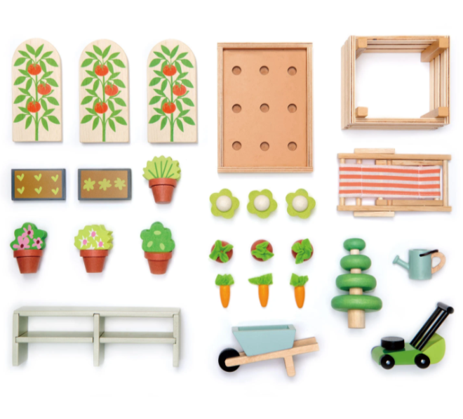 Tender Leaf Toys- Greenhouse and Garden Set