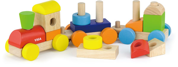 Viga - Wooden Stacking Train