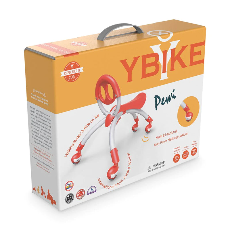 YBIKE Pewi Ride On / Walker Red