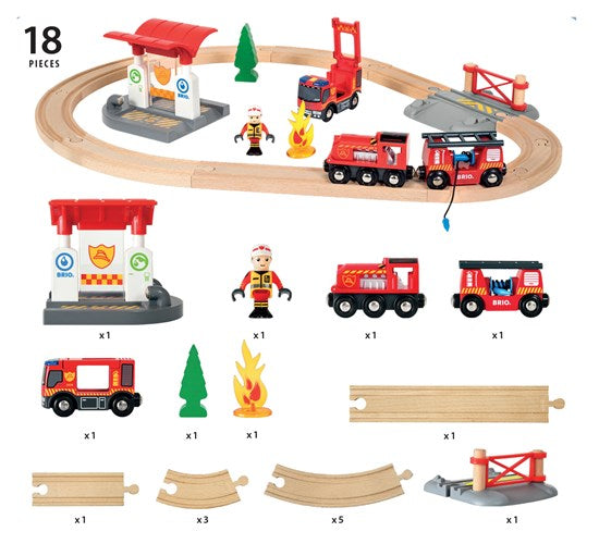 Brio - Travel Switching Set 42 pieces