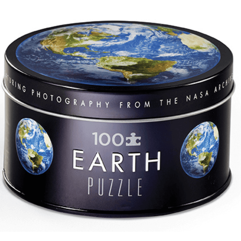 Crocodile Creek 100 Piece Space Tin - Earth