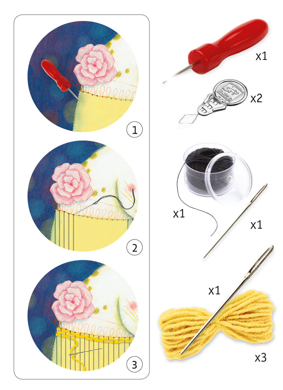 Djeco - Woolly Jumper Weaving KIt