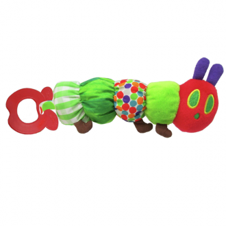 Eric Carle - Teether Rattle - The Very Hungry Caterpillar