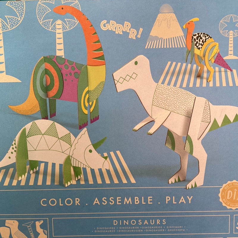 Djeco Colour Assemble Play - Dinosaurs