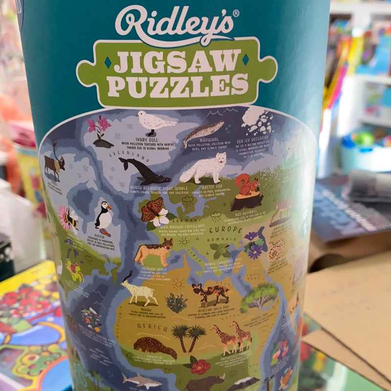 Ridley’s - jigsaw puzzle endangered world