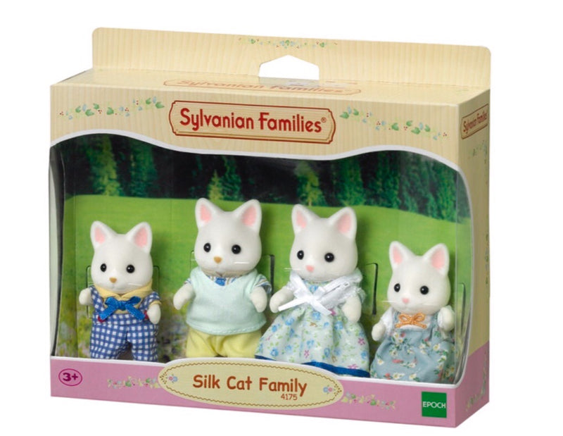 Sylvanian Families Silk Cat Family