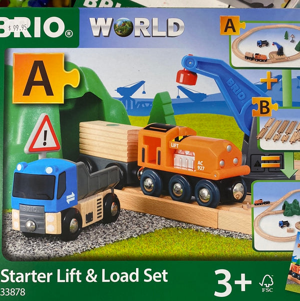 Brio - Starter Lift & Load Set A 19 pieces