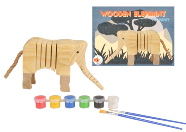 Egmont Toys - Wooden Elephant to paint