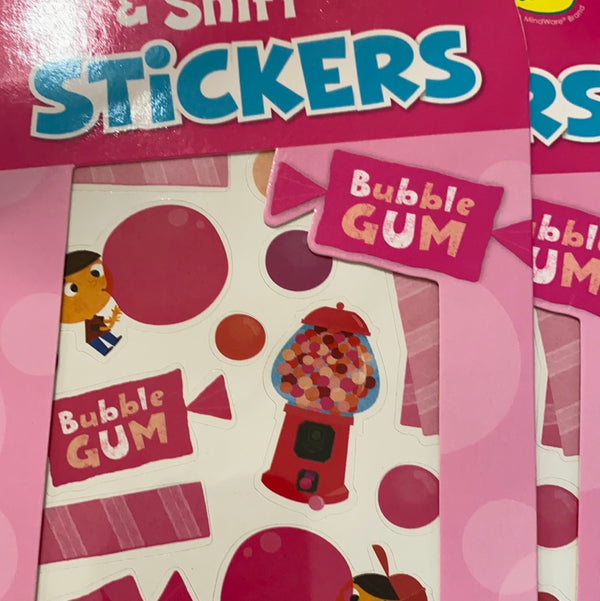 Scratch & Sniff Stickers - Bubble gum