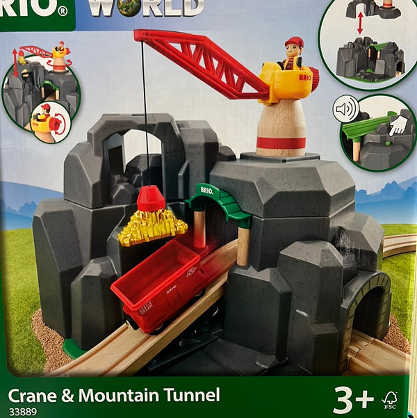 Brio Crane & Mountain Tunnel