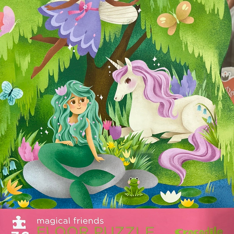 Crocodile Creek- Magical friends Floor Puzzle