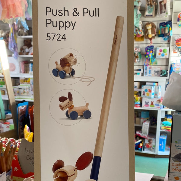 Plan Toys - Push & Pull Puppy