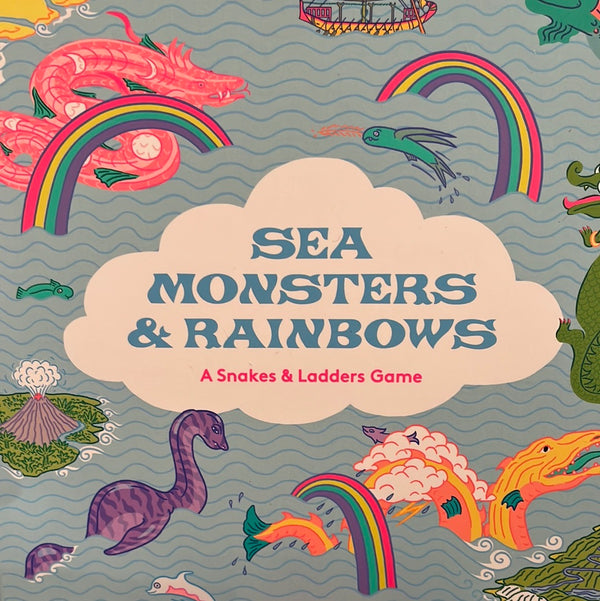 Sea Monsters & Rainbows Snakes & Ladders Game