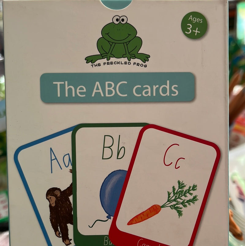 The Freckled Frog ABC Cards