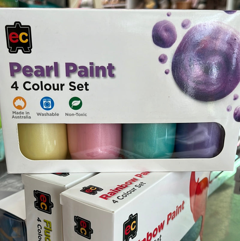 EC Pearl Paint Set 4 colour