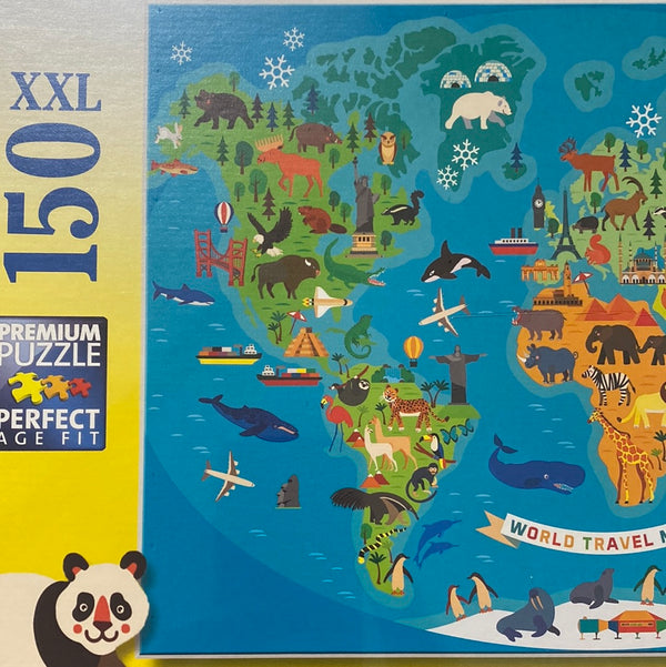 Ravensburger - Animal World Map