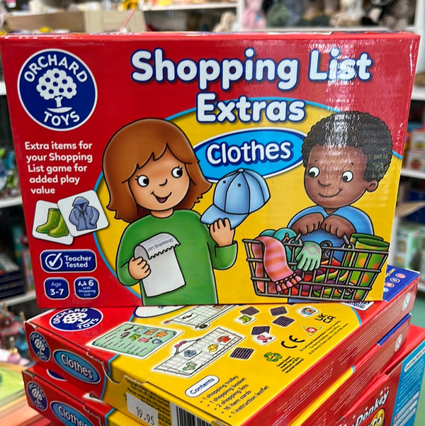 Orchard Toys - Shopping List Extras Clothes