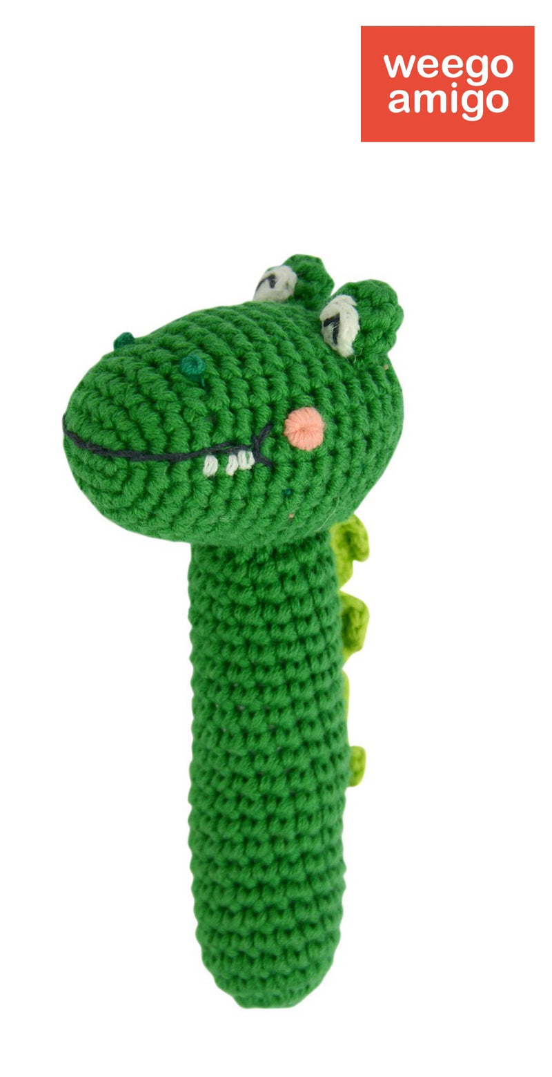 Weegoamigo - Rattle Crochet Croc