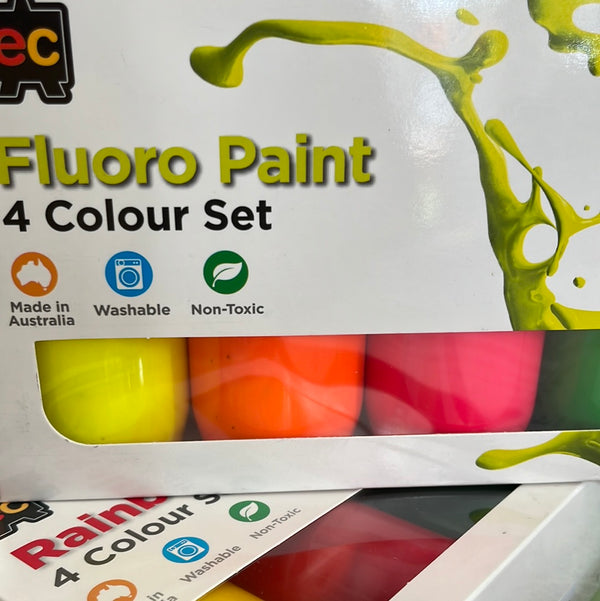 EC Fluoro Paint Set 4 colour